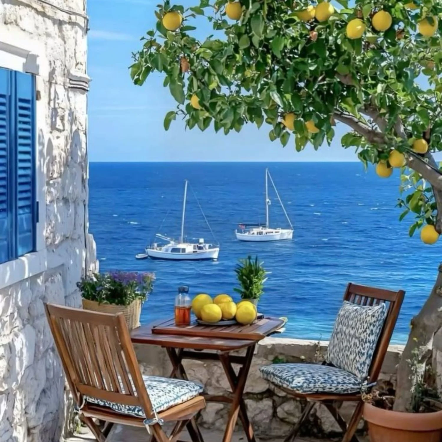 Transfer to Santorini – Explore Fira & Oia